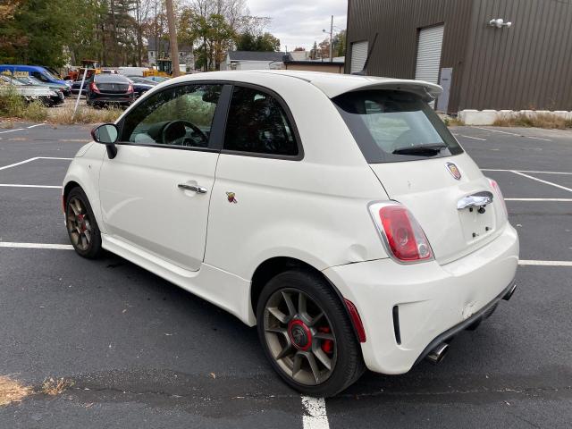 3C3CFFFH1DT573319 - 2013 FIAT 500 ABARTH WHITE photo 3