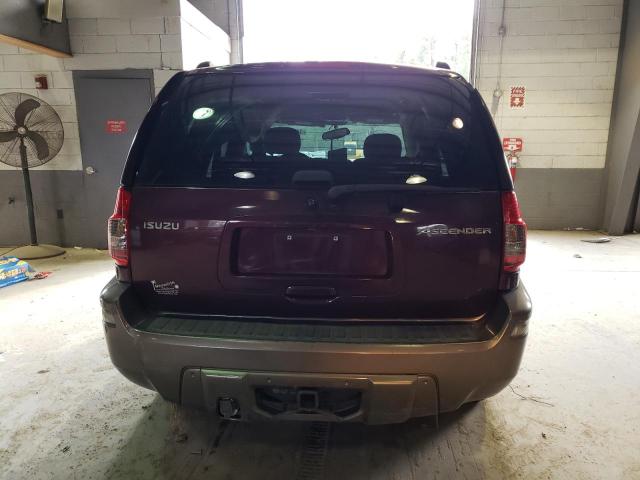 4NUDS13S872701922 - 2007 ISUZU ASCENDER S ბურგუნდია ფოტო 6
