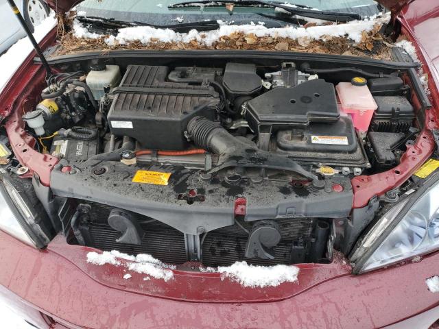 JTJGW31U682007032 - 2008 LEXUS RX 400H RED photo 12