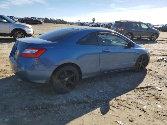 2HGFG12846H524546 - 2006 HONDA CIVIC EX BLUE photo 3