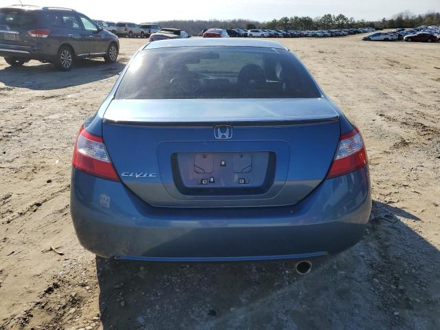 2HGFG12846H524546 - 2006 HONDA CIVIC EX BLUE photo 6