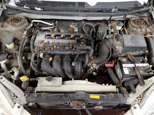 2T1KR32E43C043503 - 2003 TOYOTA COROLLA MA XR SILVER photo 11