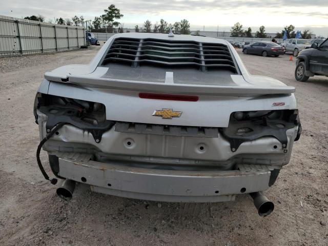 2G1FH1EJ6F9213505 - 2015 CHEVROLET CAMARO SS SILVER photo 6