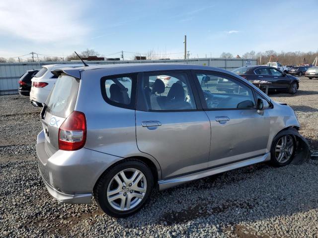 JHMGD38607S027497 - 2007 HONDA FIT S 灰色 照片 3