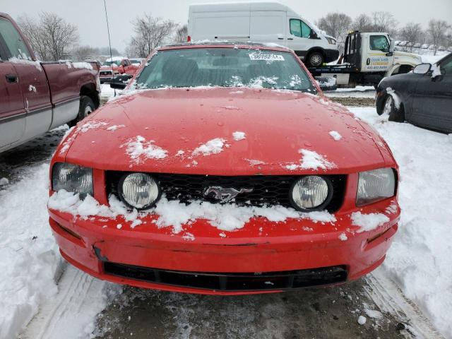 1ZVFT85H165223137 - 2006 FORD MUSTANG GT RED photo 5