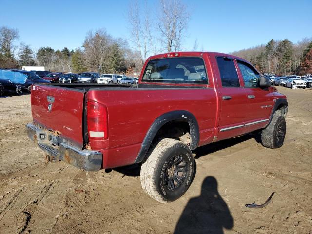 3D7KS28D06G140596 - 2006 DODGE RAM 2500 ST RED photo 3