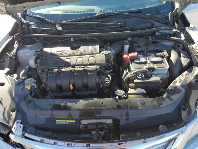 3N1AB7AP1DL779231 - 2013 NISSAN SENTRA S SILVER photo 11