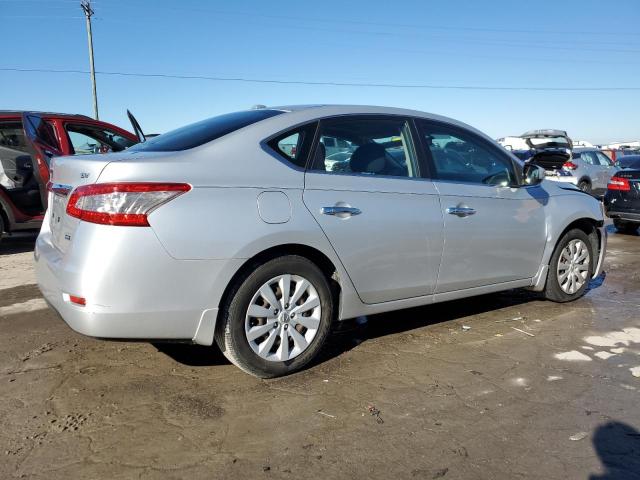 3N1AB7AP1DL779231 - 2013 NISSAN SENTRA S SILVER photo 3