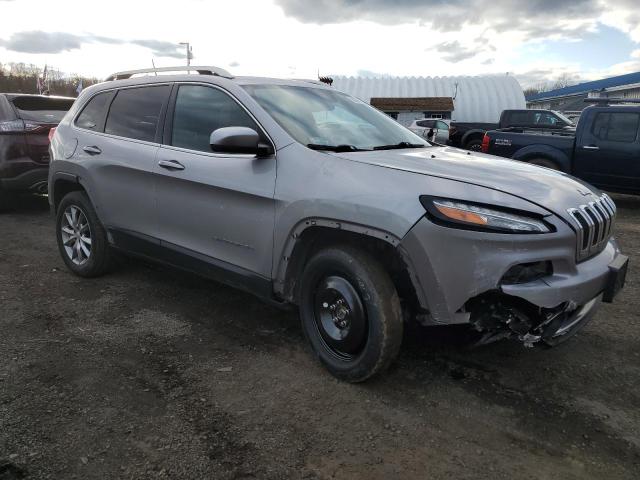 1C4PJMDX8JD586967 - 2018 JEEP CHEROKEE LIMITED SILVER photo 4