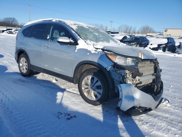 2HKRM4H71DH664093 - 2013 HONDA CR-V EXL SILVER photo 4