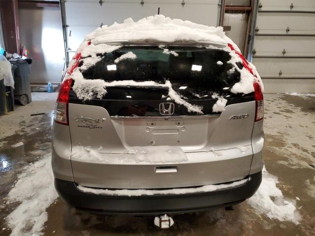 2HKRM4H71DH664093 - 2013 HONDA CR-V EXL SILVER photo 6