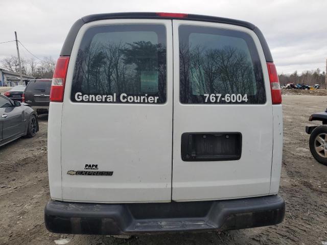 1GCWGBFF5H1134294 - 2017 CHEVROLET EXPRESS G2 WHITE photo 6