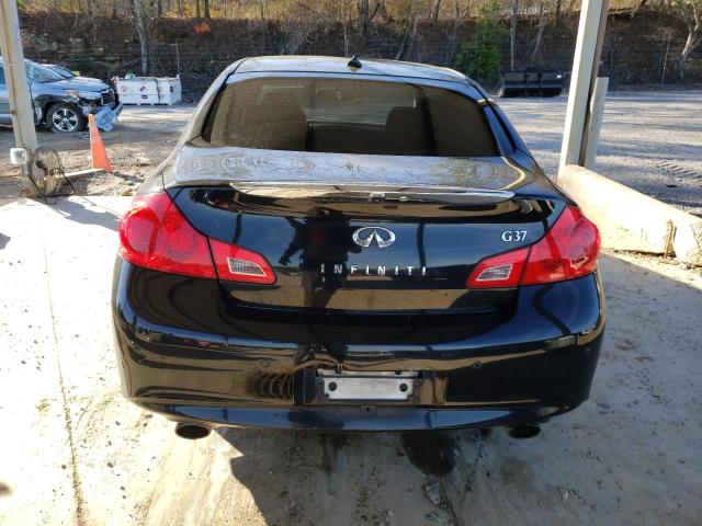 JN1CV6AP6DM724905 - 2013 INFINITI G37 BASE BLACK photo 6