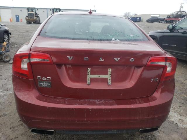 YV1612FS9E2294242 - 2014 VOLVO S60 T5 MAROON photo 6