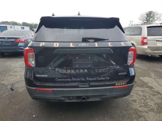 1FM5K8AB8MGA86553 - 2021 FORD EXPLORER POLICE INTERCEPTOR ორფეროვანი ფოტო 6