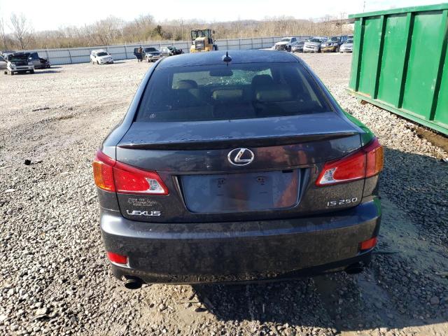 JTHBF5C28A5127549 - 2010 LEXUS IS 250 GRAY photo 6