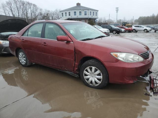 4T1BE32K95U061515 - 2005 TOYOTA CAMRY LE BURGUNDY photo 4