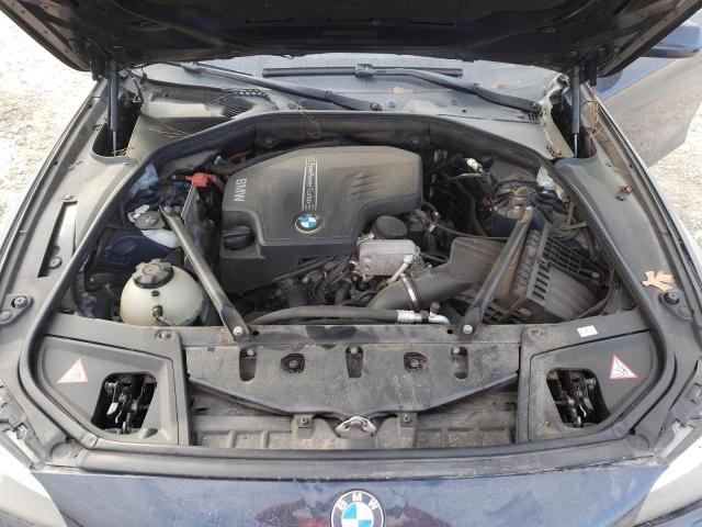 WBAXH5C51DD108683 - 2013 BMW 528 XI BLUE photo 11