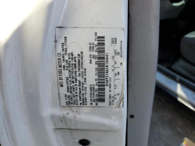 3FAFP31N65R134641 - 2005 FORD FOCUS ZX3 WHITE photo 12