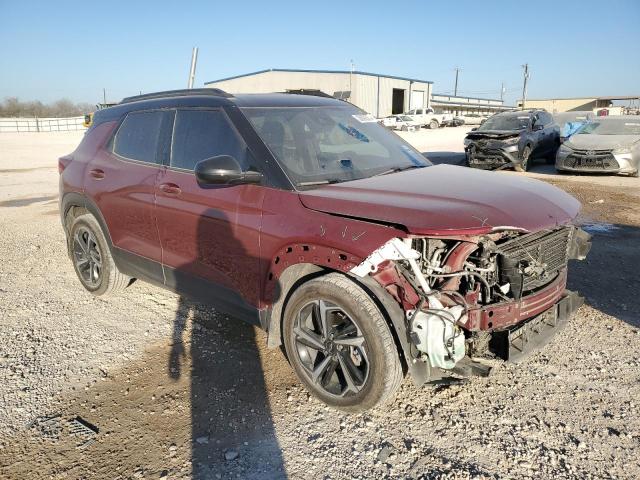 KL79MTSL9PB058897 - 2023 CHEVROLET TRAILBLAZE RS BURGUNDY photo 4