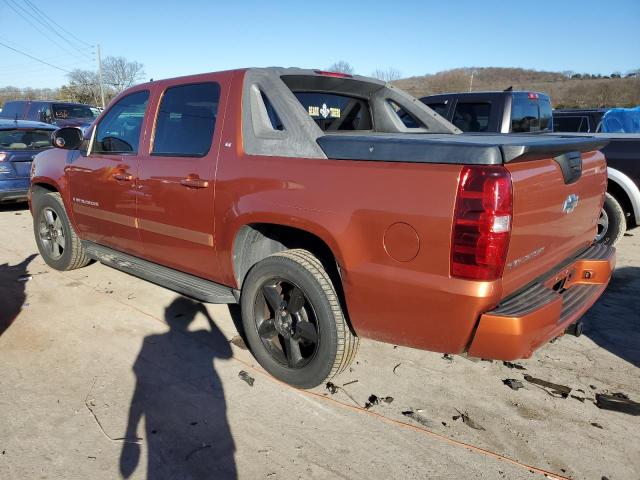 3GNEC120X8G236282 - 2008 CHEVROLET AVALANCHE C1500 ORANGE photo 2