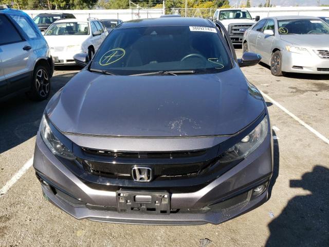 2HGFC2F88LH511581 - 2020 HONDA CIVIC SPORT CHARCOAL photo 5