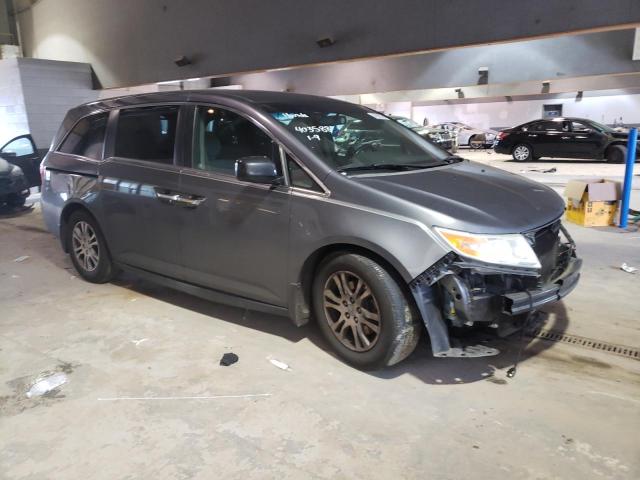 5FNRL5H6XCB030116 - 2012 HONDA ODYSSEY EXL BLACK photo 4