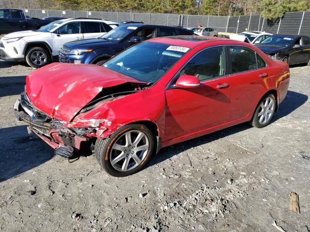JH4CL96855C004006 - 2005 ACURA TSX RED photo 1