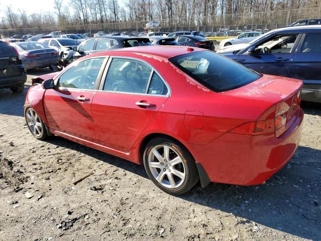 JH4CL96855C004006 - 2005 ACURA TSX RED photo 2