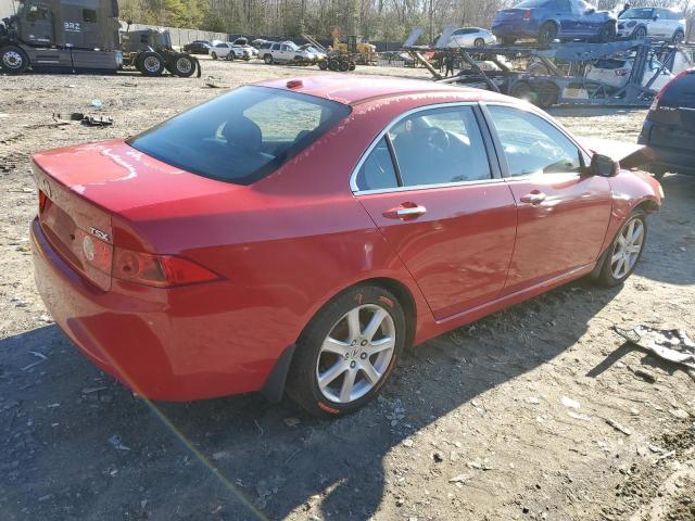 JH4CL96855C004006 - 2005 ACURA TSX RED photo 3