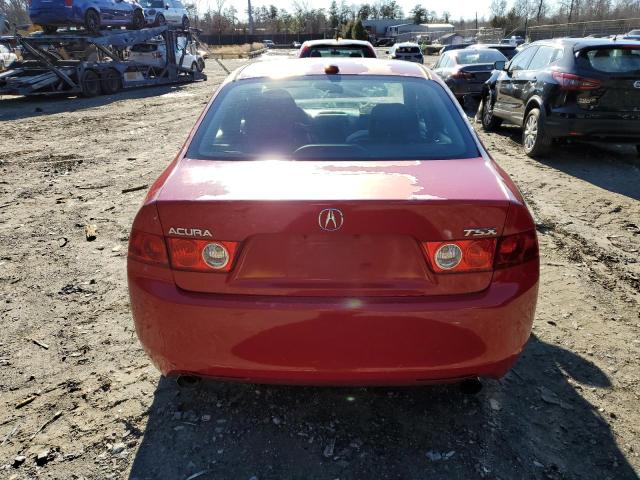 JH4CL96855C004006 - 2005 ACURA TSX RED photo 6