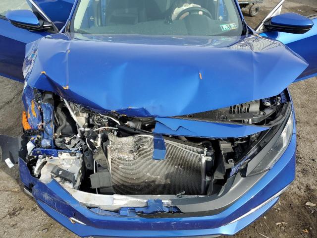 2HGFC2F65LH522441 - 2020 HONDA CIVIC LX BLUE photo 11