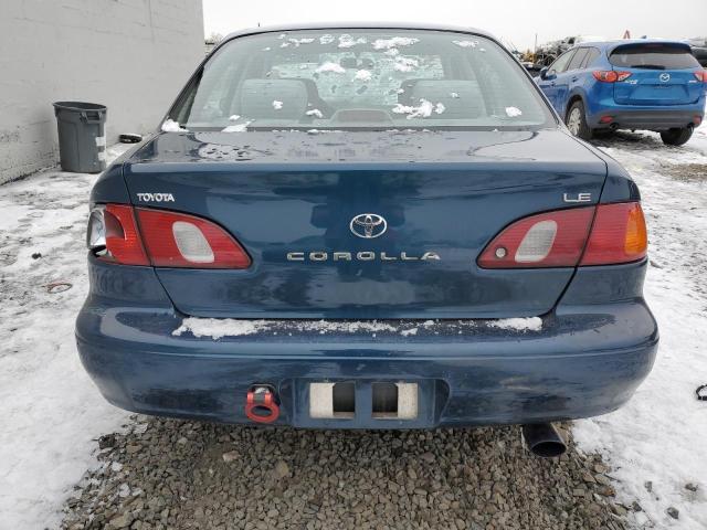 2T1BR12E7XC111643 - 1999 TOYOTA COROLLA VE BLUE photo 6