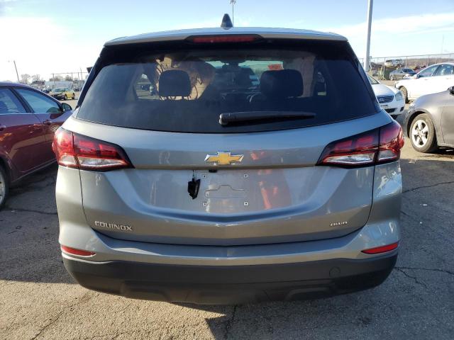 3GNAXSEG6PL222807 - 2023 CHEVROLET EQUINOX LS SILVER photo 6