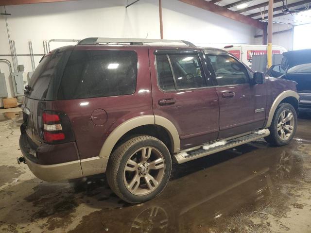 1FMEU74E77UB33328 - 2007 FORD EXPLORER EDDIE BAUER BURGUNDY photo 3