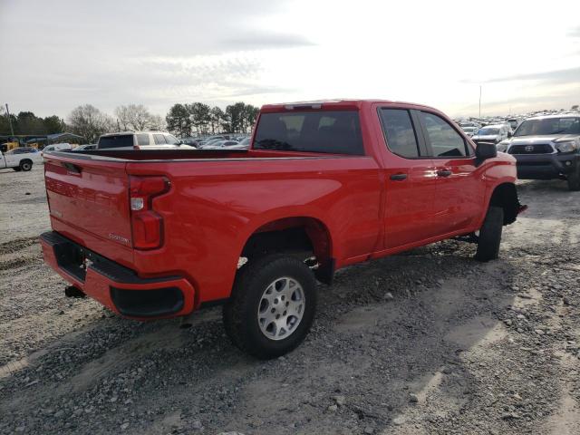 1GCRWBEK0NZ220222 - 2022 CHEVROLET SILVERADO C1500 CUSTOM RED photo 3