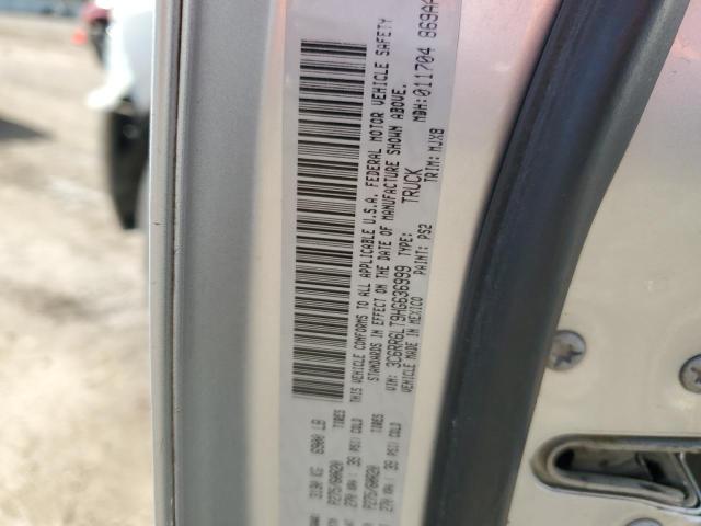 3C6RR6LT9HG636999 - 2017 RAM 1500 SLT SILVER photo 12