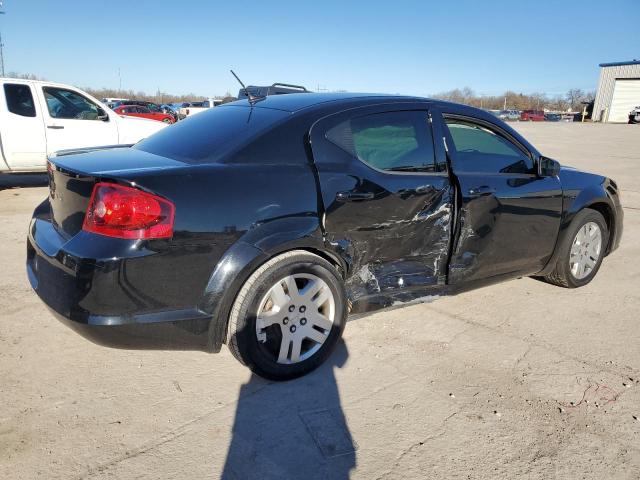 1C3CDZAB5EN228631 - 2014 DODGE AVENGER SE BLACK photo 3