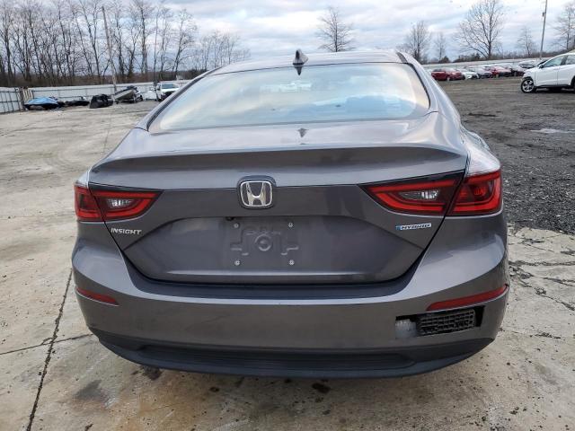 19XZE4F51KE029309 - 2019 HONDA INSIGHT EX GRAY photo 6