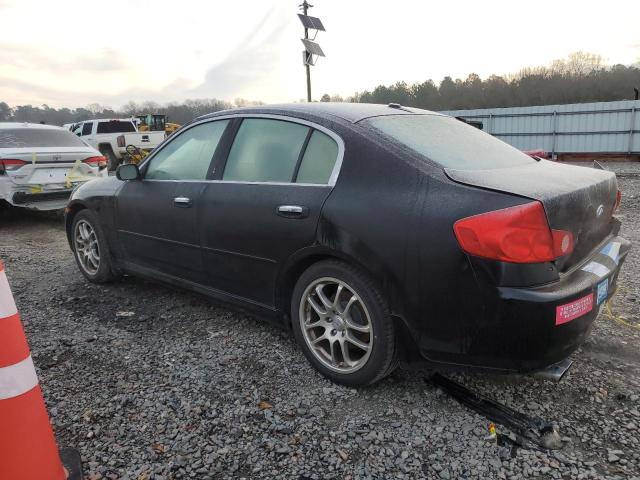 JNKCV51E85M220118 - 2005 INFINITI G35 BLACK photo 2