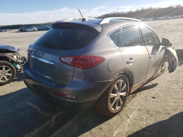 JN1AJ0HP0AM703288 - 2010 INFINITI EX35 BASE Մոխրագույն լուսանկար 3