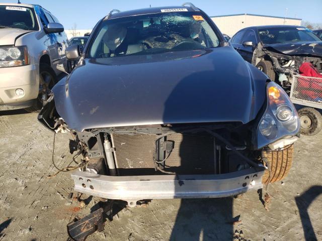 JN1AJ0HP0AM703288 - 2010 INFINITI EX35 BASE Մոխրագույն լուսանկար 5