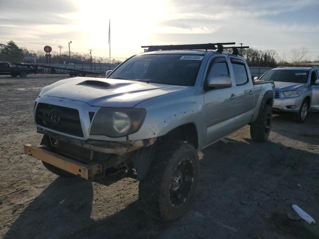 3TMMU52N67M004363 - 2007 TOYOTA TACOMA DOUBLE CAB LONG BED SILVER photo 1
