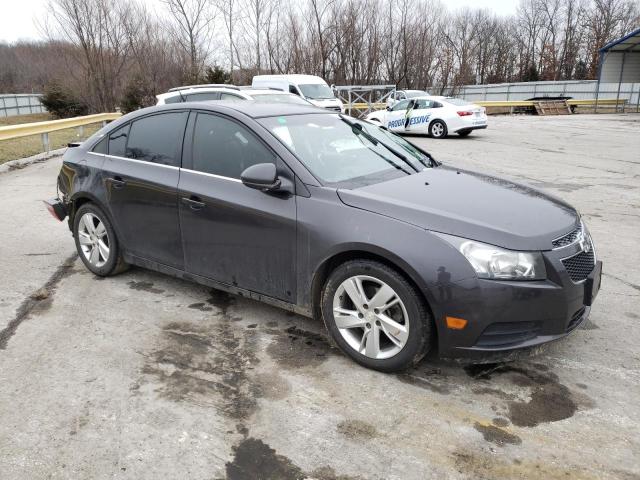 1G1P75SZ7E7283037 - 2014 CHEVROLET CRUZE GRAY photo 4