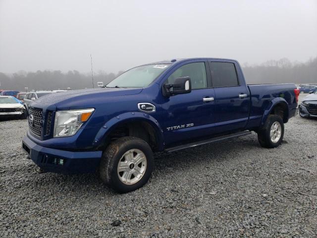 1N6BA1F39HN532257 - 2017 NISSAN TITAN XD S BLUE photo 1