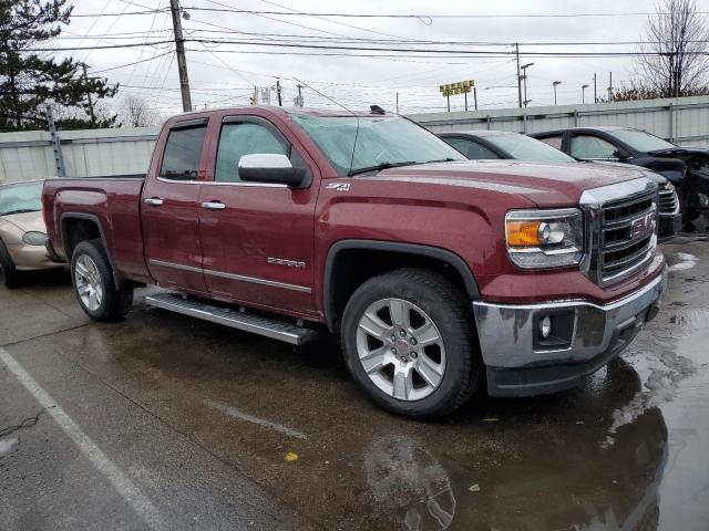 1GTV2VEC0FZ355478 - 2015 GMC SIERRA K1500 SLT MAROON photo 4