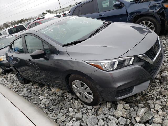 3N1CN8DV8LL894391 - 2020 NISSAN VERSA S GRAY photo 4