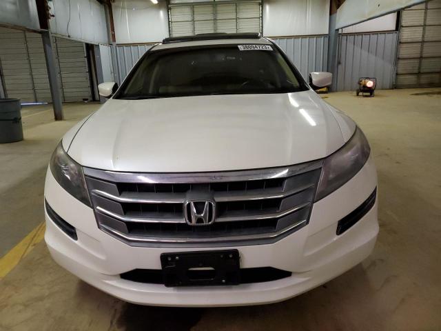 5J6TF3H53CL004019 - 2012 HONDA CROSSTOUR EXL WHITE photo 5