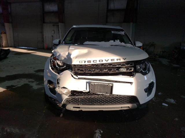 SALCP2FX3KH804685 - 2019 LAND ROVER DISCOVERY SE WHITE photo 5