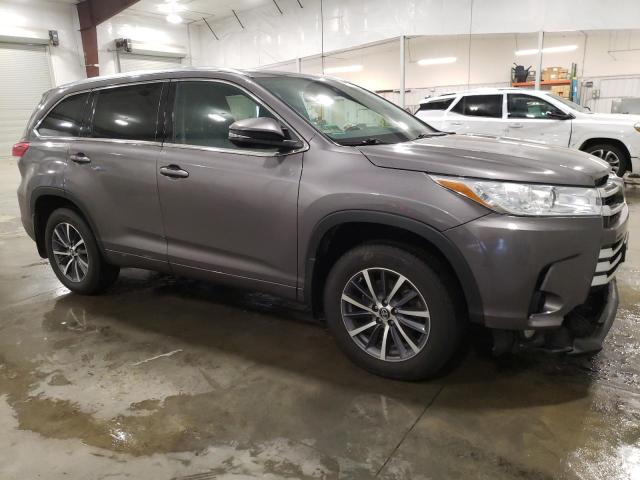 5TDJZRFH3HS404771 - 2017 TOYOTA HIGHLANDER SE GRAY photo 4